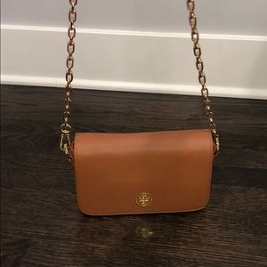 Tory Burch Robinson Adjustable Chain Mini Bag